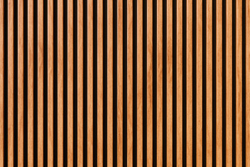 Modern Vertical Wood Slat Wall