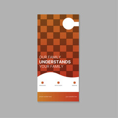 Clean door flyer Design, professional and creative modern Design