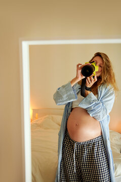 Pregnant  Self Portrait 