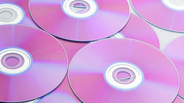 Pile of Cds and Dvd&acute;s Background
