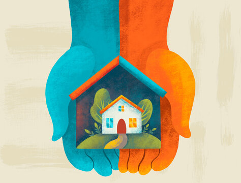 Community care for a sustainable future in home representation