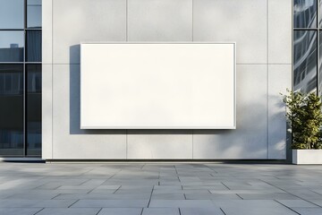 City Exposure: Street Billboard Mockup for Exterior Advertisement Display