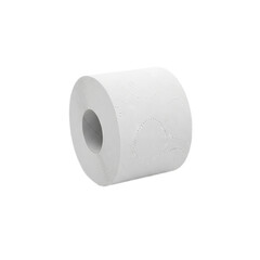Pure Comfort: A close-up shot of a pristine roll of toilet paper, embodying the essence of everyday hygiene and convenience.
