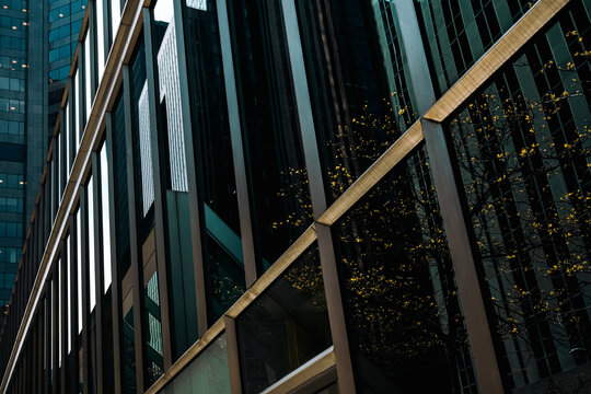 Steel and glass refelctions