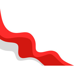 Indonesia Flag Corner