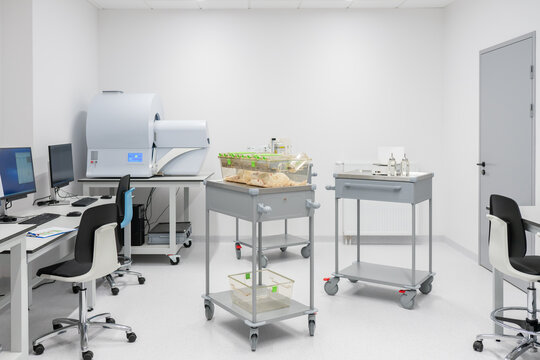 Modern Vivarium Lab Room