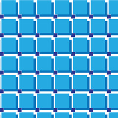 Seamless pattern design on a white background. Eps file with swatch. 