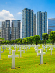 American Cemetery and Memorial located in Manila, Philippines