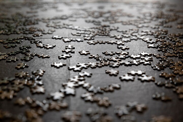 Abstract puzzle game random 