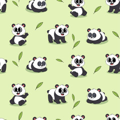 Cute Panda Pattern