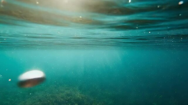 Swimming Underwater with Air Bubbles from a Swimmers Perspective
