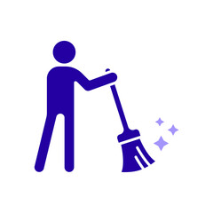 Icon a chore, isolated against a clean background.