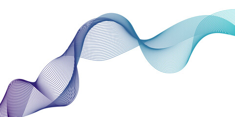 Abstract background with a wave line surface made of various curved seamless wave patterns, Digital energy waves technology concept abstract, Curves and Dynamic Mesh Pattern with soft gradient color.