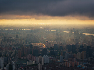 Shanghai Cityscape at Dawn