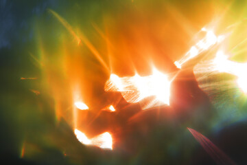 Colorful Abstract Kaleidoscope Pattern. Vibrant Wallpaper Design