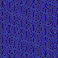 Stacked cubes, seamless backgrounds, swatchable rectangle textures and blue shading. / 積み立てた立方体 シームレスな背景素材 スウォッチ対応 四角形 テクスチャ 陰影 青