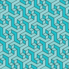 Stacked cubes, seamless backgrounds, swatchable rectangle textures and light blue, cyaan shading. / 積み立てた立方体 シームレスな背景素材 スウォッチ対応 四角形 テクスチャ 陰影 水色