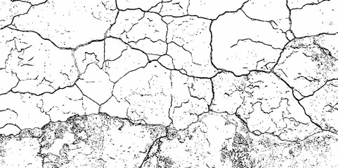  black and white  cracked wall with exposed brick creating  textured and abstract background effect