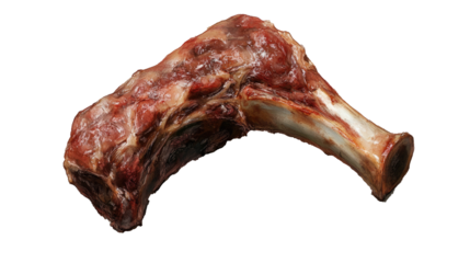 Close-up of a Raw Ribeye Steak with Bone, Eid ul Adah