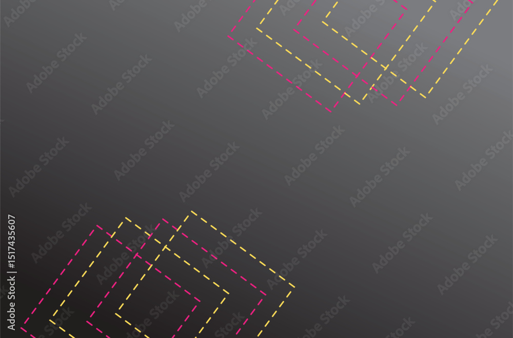 Poster abstract dark gradient background with dynamic smooth shapes on it