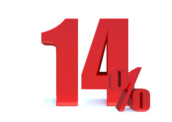 14 Percent off 3d Sign on White Background, Special Offer 14% Discount Tag, Sale Up to 14 Percent Off,big offer, Sale, Special Offer Label, Sticker, Tag, Banner, Advertising, offer ... See More 