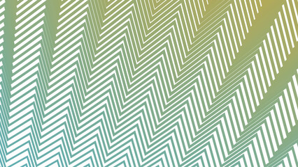 Green Yellow Zigzag Pattern Background for Energetic and Bold Design