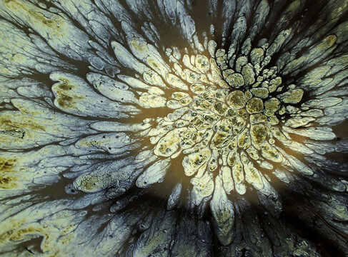 Textured background of microscopic glaze of Chinese ceramics tea cup
