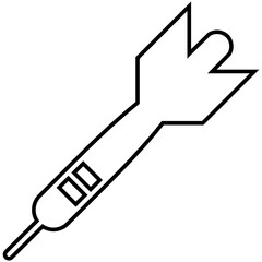 Dart, sport, darts icon