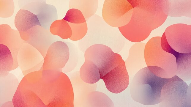 Neutral watercolor concept. Vibrant abstract background with soft, blurred shapes in pink and peach tones, background, wallpaper