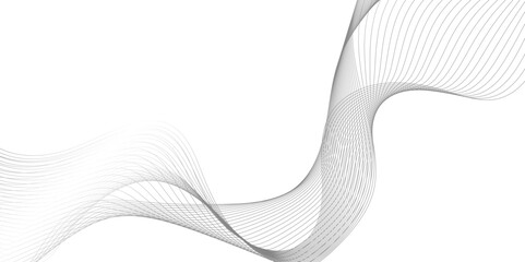 modern technological dynamic abstract geometric shapes of blend wave lines, Technology, data science, geometric wave lines, smooth element swoosh speed wave line patterns with gradient colors.