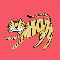 Happy Tiger