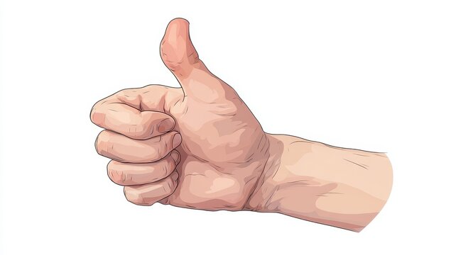 Hand giving a thumbs-up gesture (1)