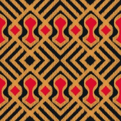 Geometric pattern featuring concentric diamond shapes
