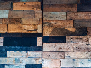 Old wood material background for vintage wallpaper. Vintage pastel color wood backdrop. Abstract background with wooden textures. Pattern of wooden texture background. Beautiful nature wall backdrop.