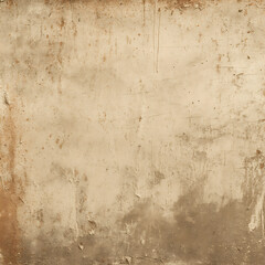 Naklejka premium Beige and Brown Grunge Texture Background, Vintage Worn Paper Surface