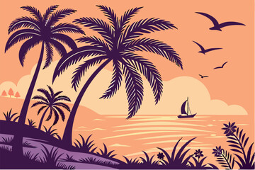 Silhouettes of the Tropics
