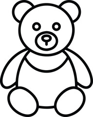 teddy bear vector illustration