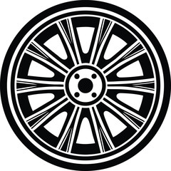 Fototapeta premium car-wheel-icon (9).eps