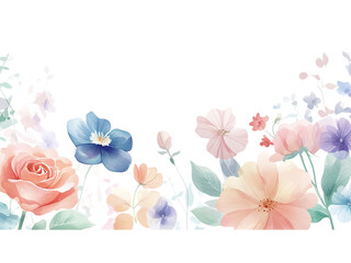 Soft Abstract close up of peach cream flower petals, Delicate blossoms in soft peach and white and soft pink, white floral and soft pastel and gradient blooms Idea for background.