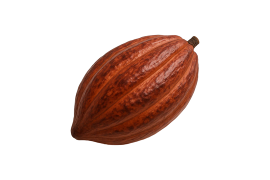 cocoa isolated on white, coco , clipping path, transparent