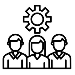 Management Vector Icon