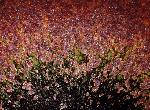 Textured background of microscopic glaze of Chinese ceramics tea cup
