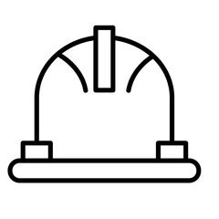 Hard Hat Vector Icon