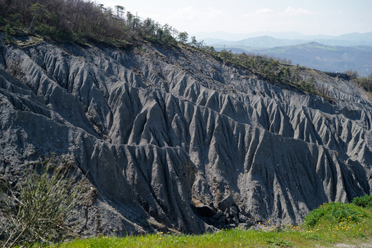 Gully amphitheater of the Rio Vico