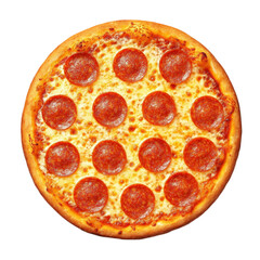 Delicious pepperoni pizza cheesy crust tasty food yummy meal