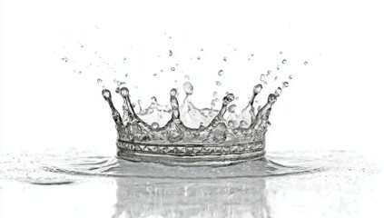Water crown splash