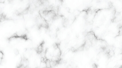 White Marble Background with Soft Gray Veins