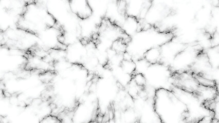 White Marble Texture Background with Subtle Black Veins