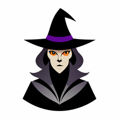 witch with a broom