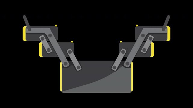 Animated Tool Box Illustration on a Transparent Background for Crafting and Maintenance Projects